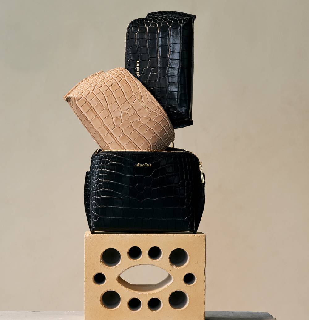 Maison Héroïne ANNE COSMETIC POUCH SMALL Online Outlet