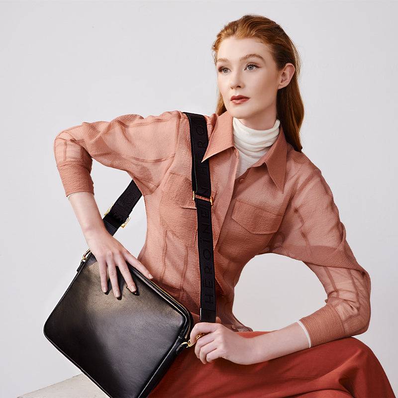 Maison Héroïne LOGO SHOULDER STRAP Blitzangebot