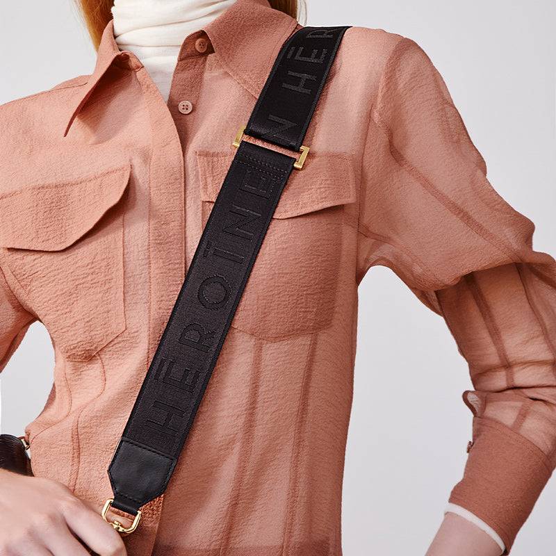 Maison Héroïne LOGO SHOULDER STRAP Blitzangebot