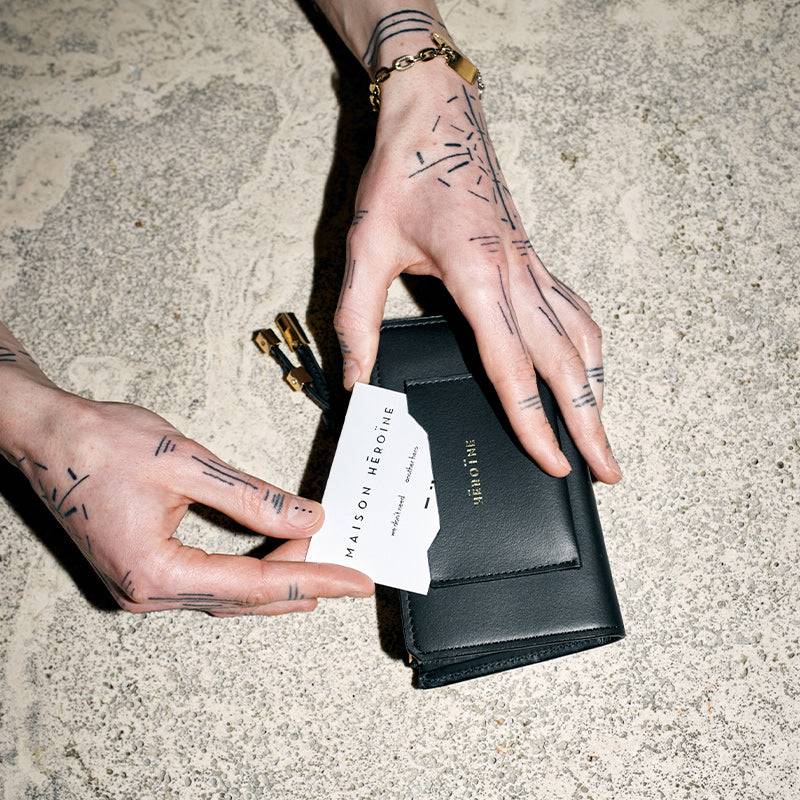 Maison Héroïne EVA ZIPAROUND WALLET Letzte 3 Tage