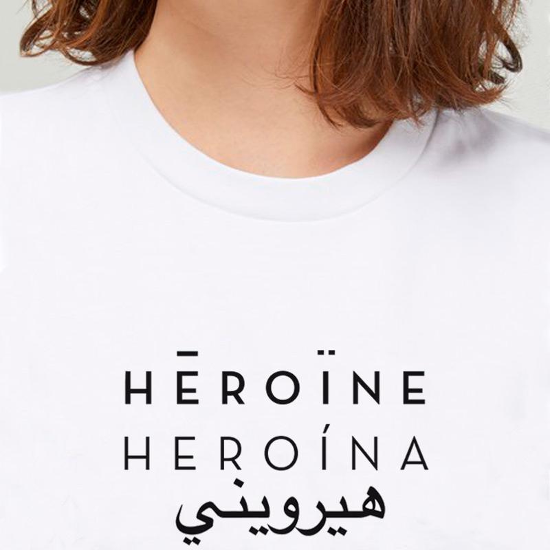 Maison Héroïne HĒROÏNE T-SHIRT - UNITED IN DIVERSITY Clearance-Verkauf