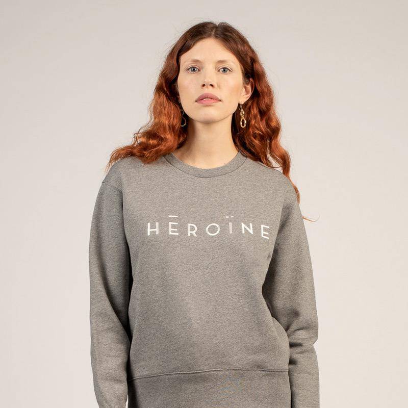 Maison Héroïne SWEATER GREY Begrenzt auf 3 Tage