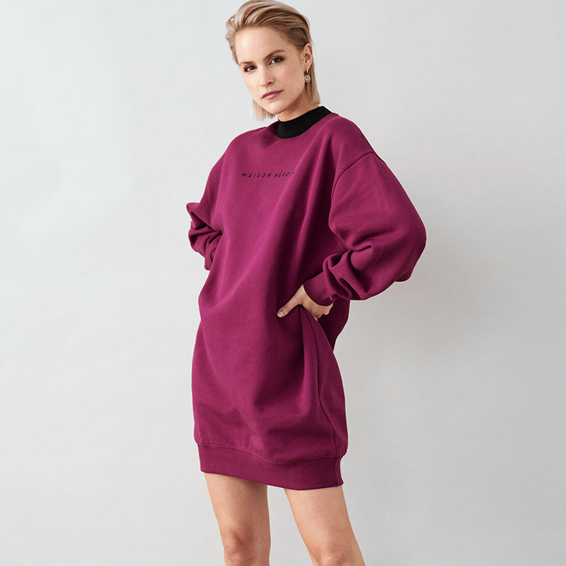 Maison Héroïne SWEATER DRESS DAHLIA Speichern exportieren