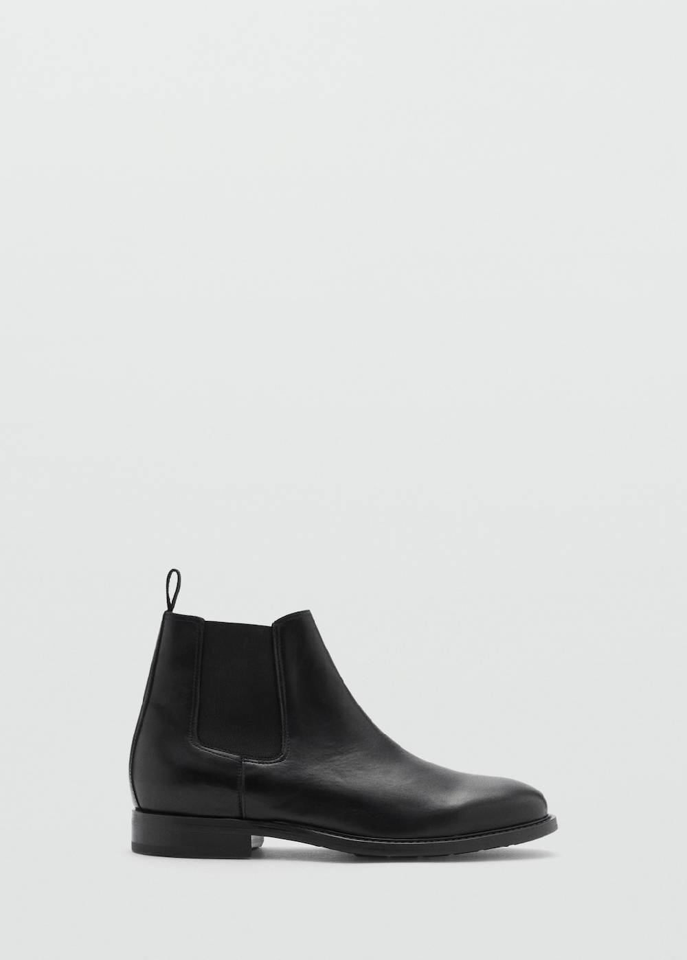 ﻿Mango Chelsea Boots aus poliertem Leder Sonderangebot
