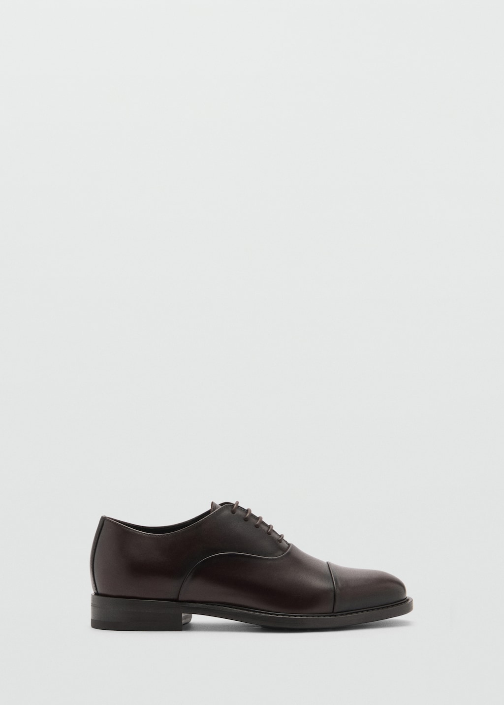 Mango Anzugschuhe aus Leder Rabatt