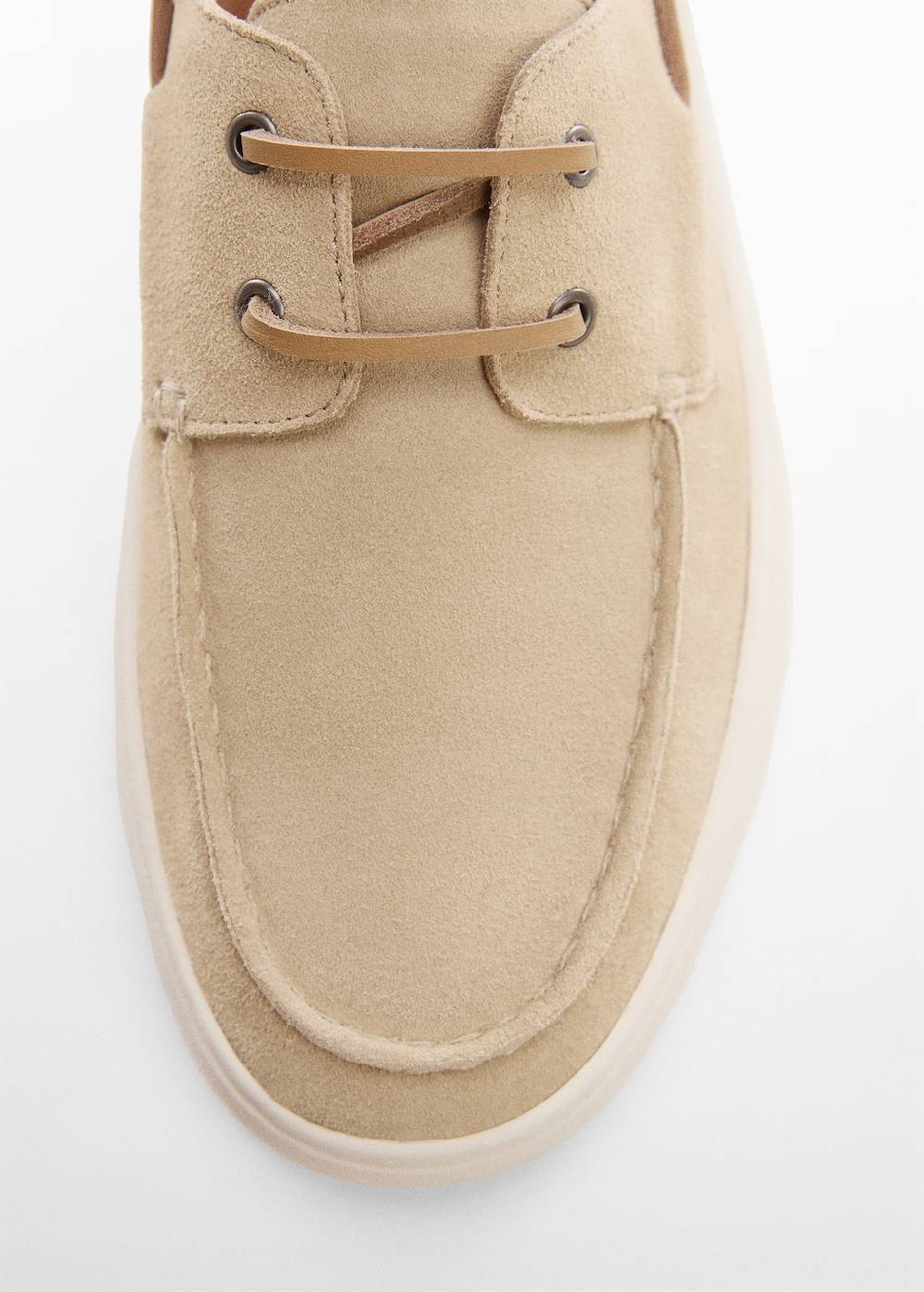 Mango Bootsschuh aus Rauleder Flash Sale
