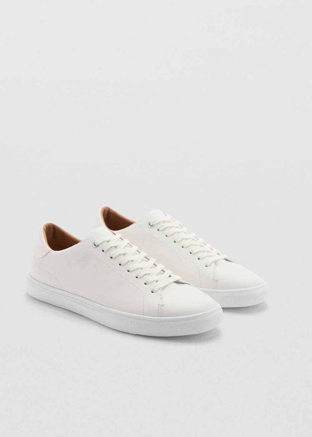 Mango Geschnürte Sneakers mit Einsätzen Saisonschlussverkauf