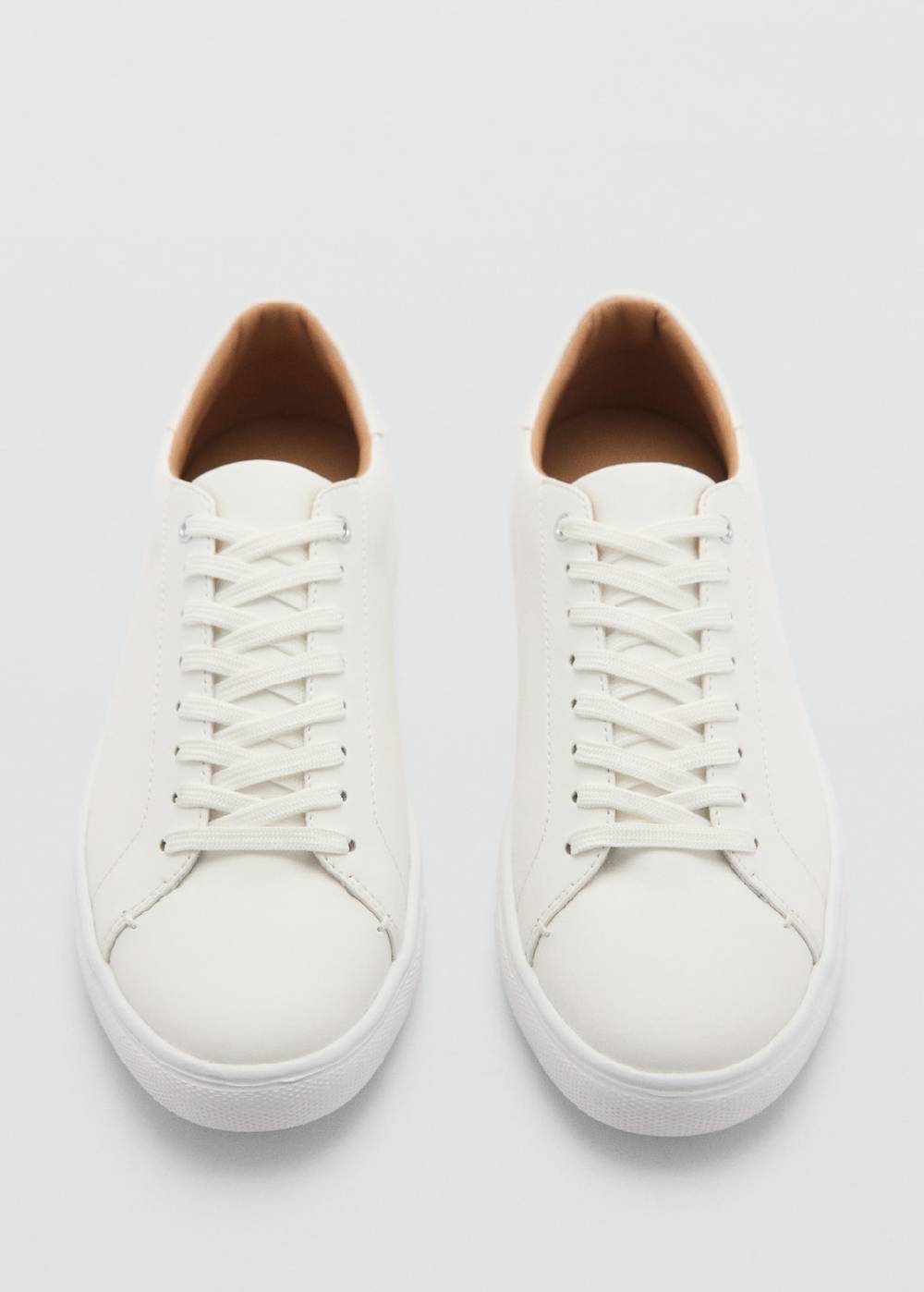 Mango Geschnürte Sneakers mit Einsätzen Saisonschlussverkauf