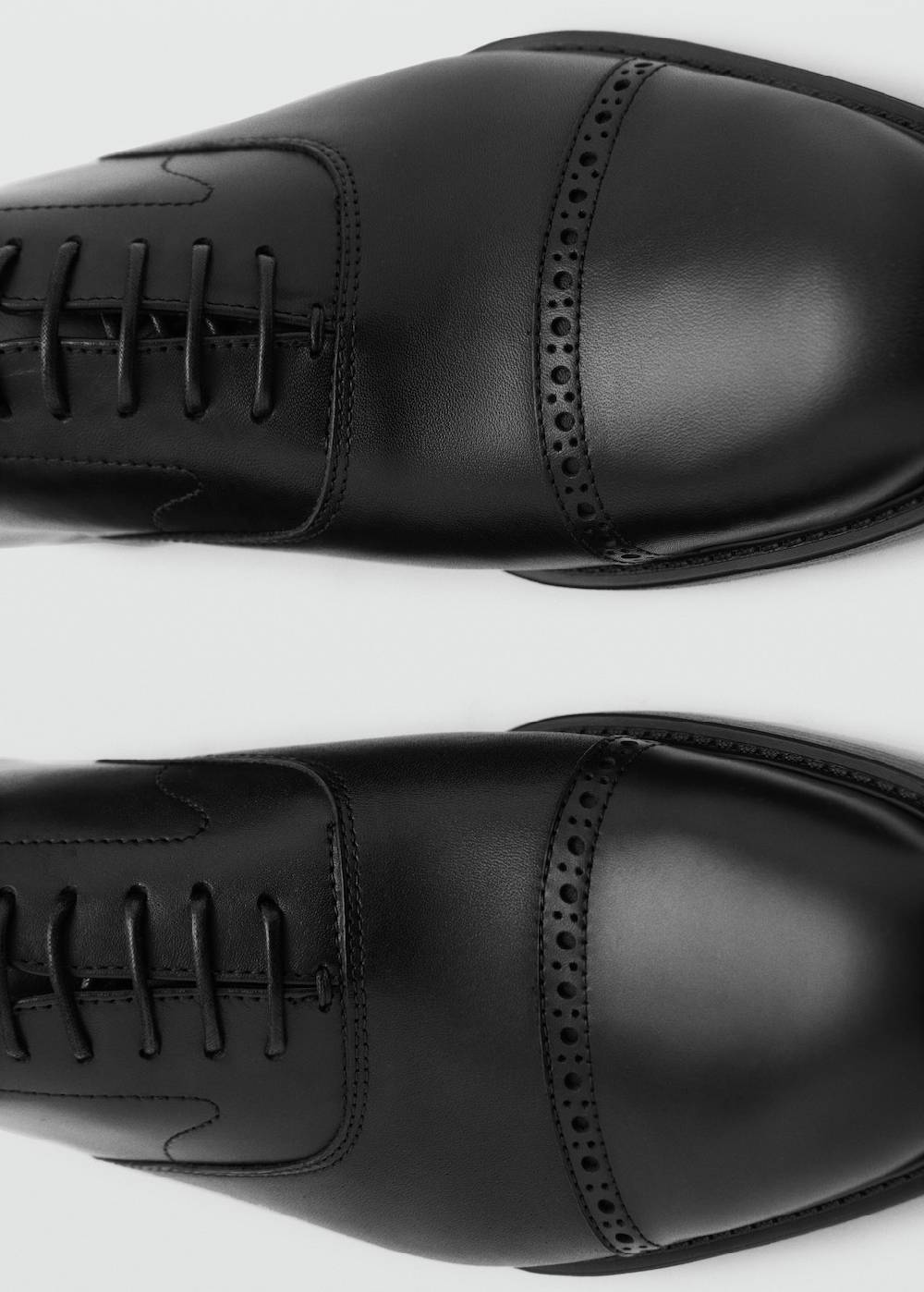 Mango Anzugschuhe aus Leder Valentinstagsangebot