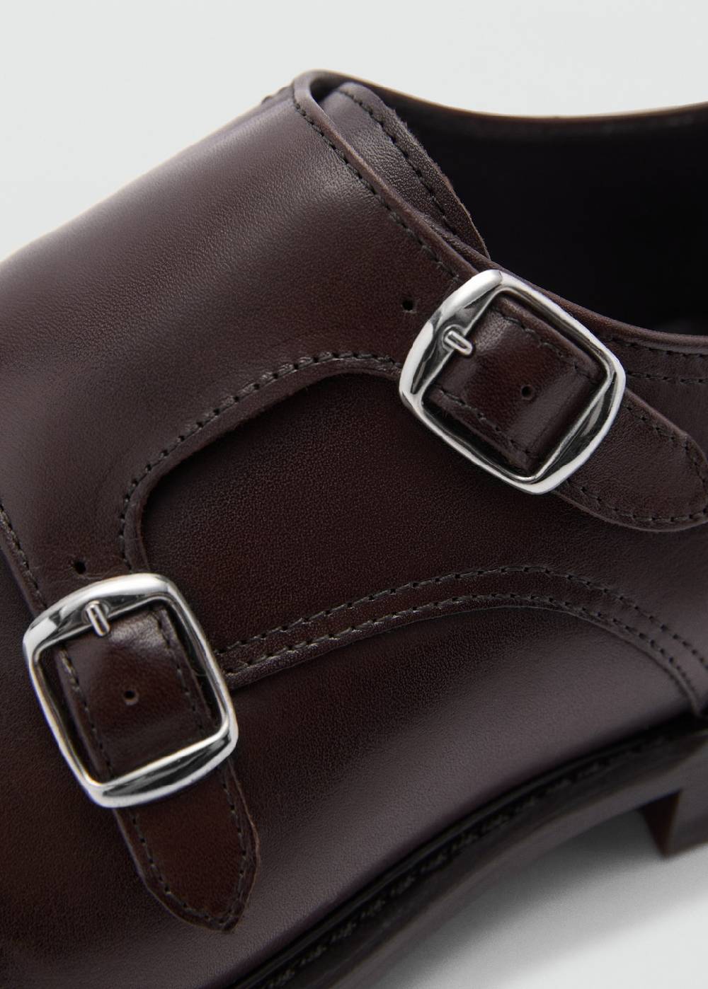 Mango Anzugschuhe aus Leder Heißer Verkauf