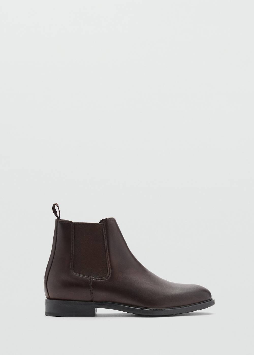 Mango Chelsea Boots aus poliertem Leder Zeitlich begrenztes Angebot
