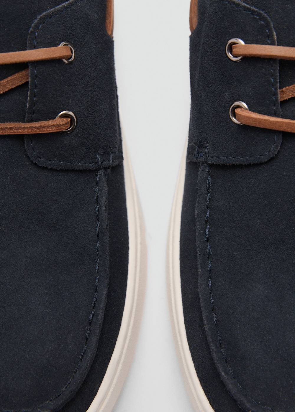 Mango Bootsschuh aus Rauleder Räumungsverkauf