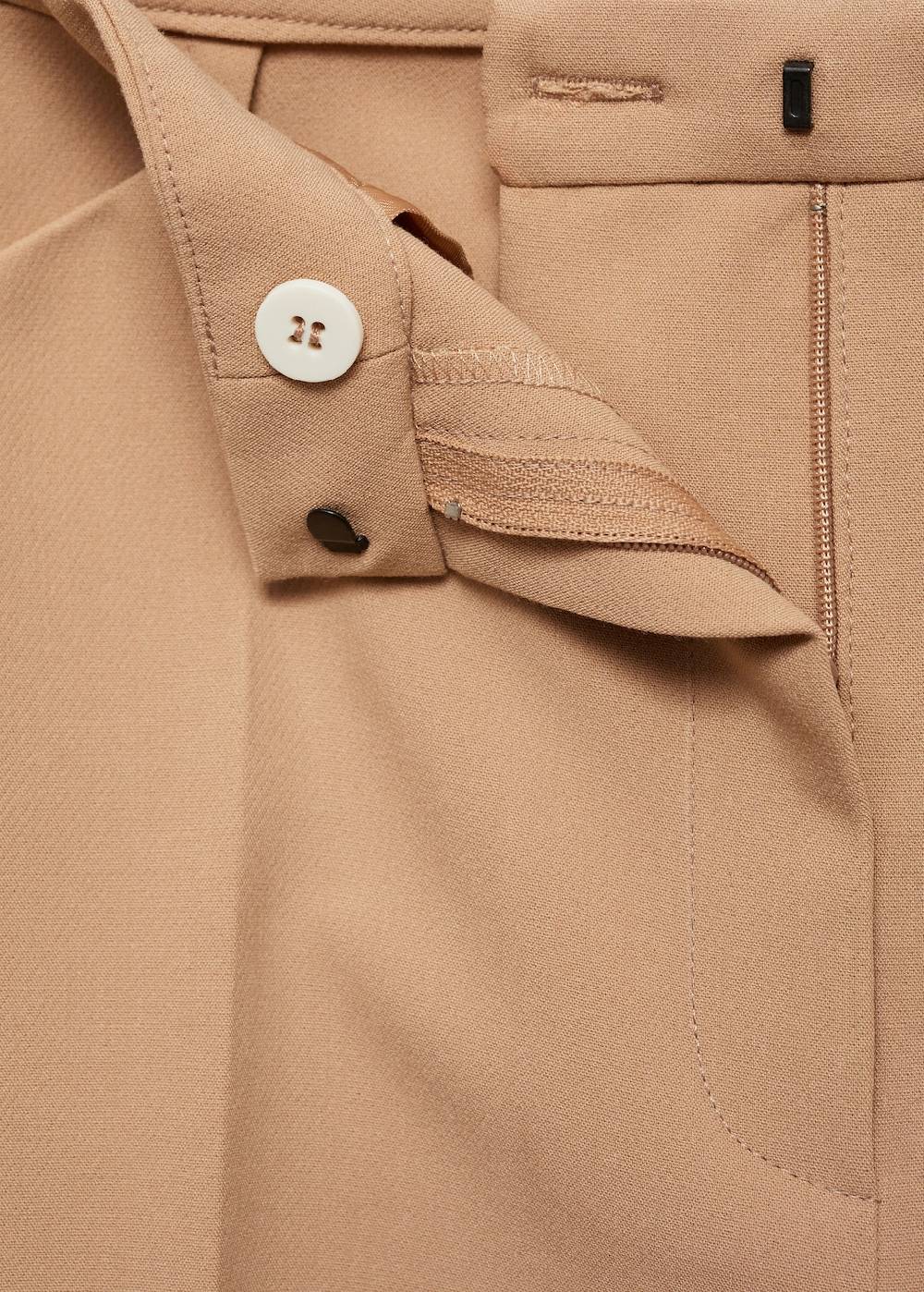 Mango Wideleg-Bundfaltenhose zollfrei