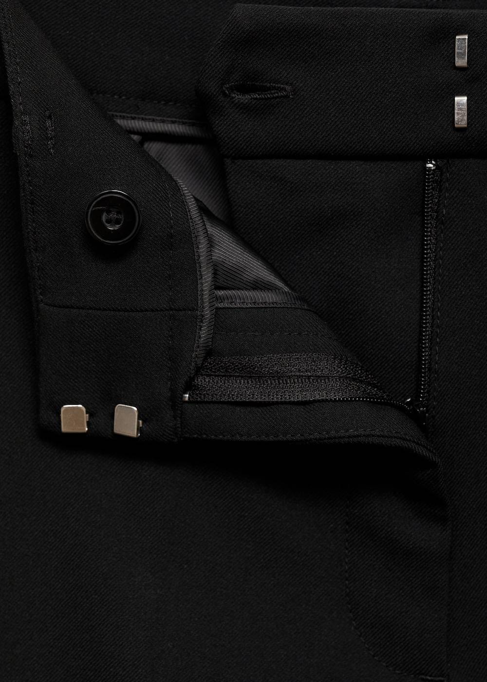 Mango Ausgestellte Hose mit hohem Bund Kostenloser Versand