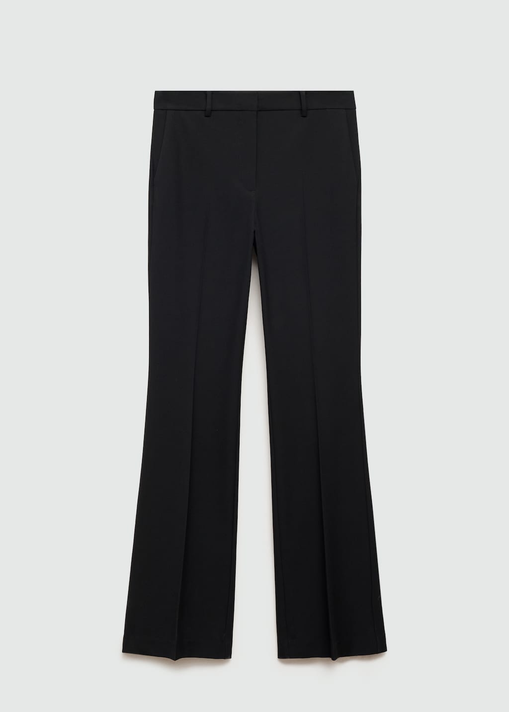 Mango Ausgestellte Hose mit hohem Bund Kostenloser Versand