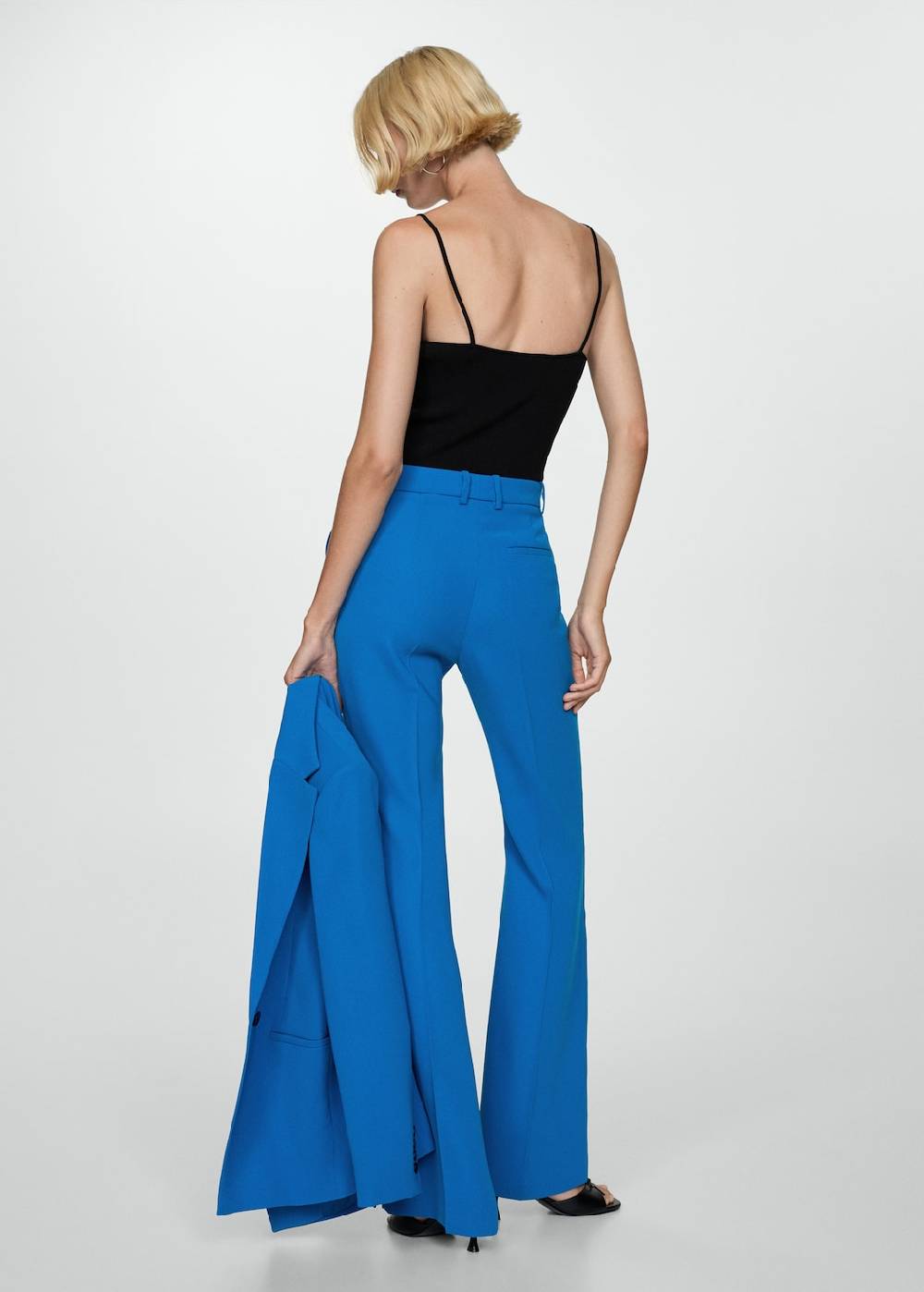 Mango Wideleg-Anzughose Fabrik Onlineshop