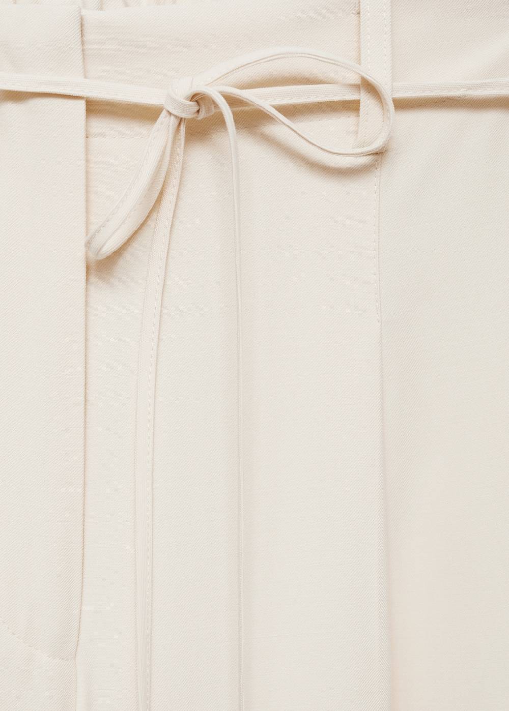 Mango Wideleg-Hose mit Stretchbund Fabrikpreis