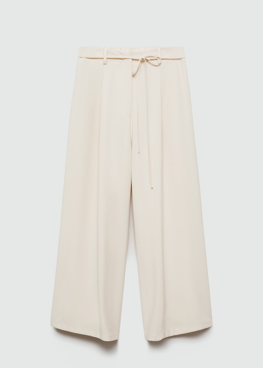 Mango Wideleg-Hose mit Stretchbund Fabrikpreis