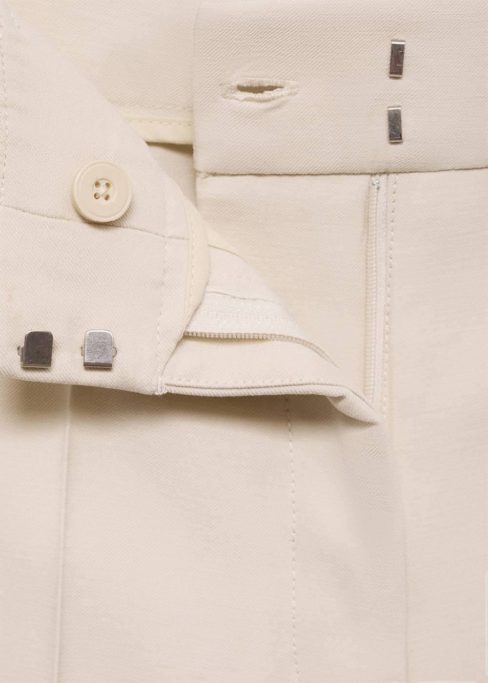 Mango Wideleg-Bundfaltenhose Günstig kaufen