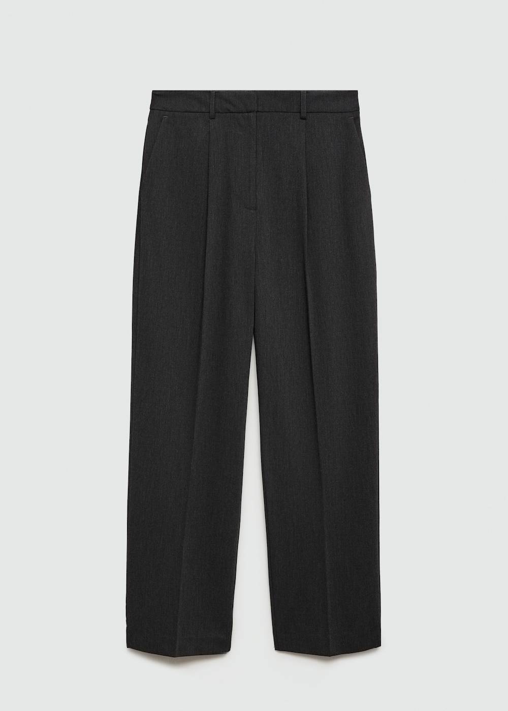 Mango Gerade Bundfaltenhose Großer Ausverkauf