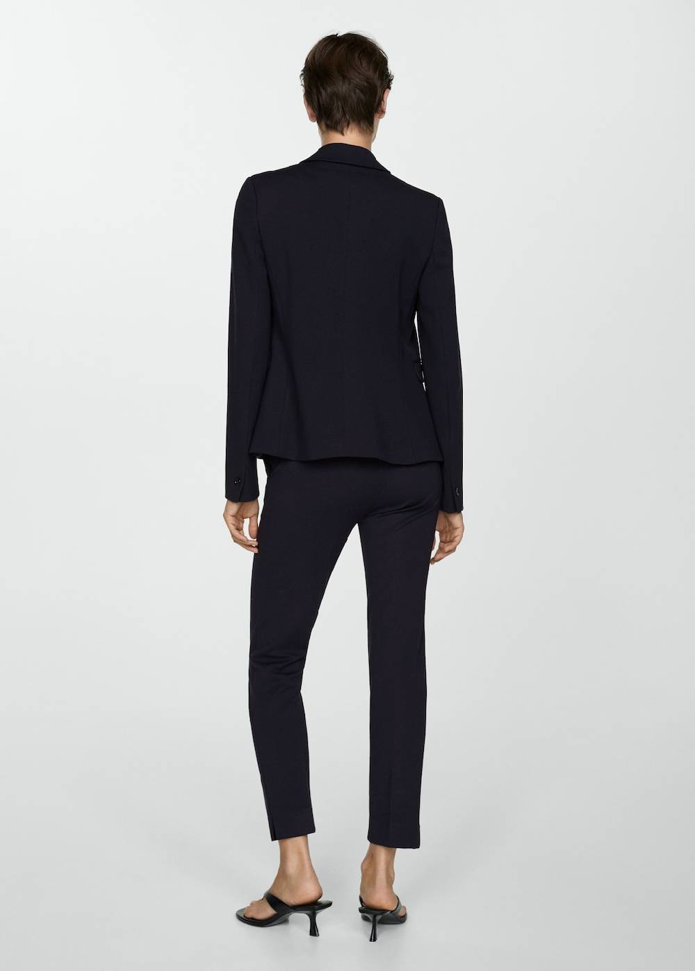 Mango Gerade Hose aus Romanit-Jersey Flash Sale