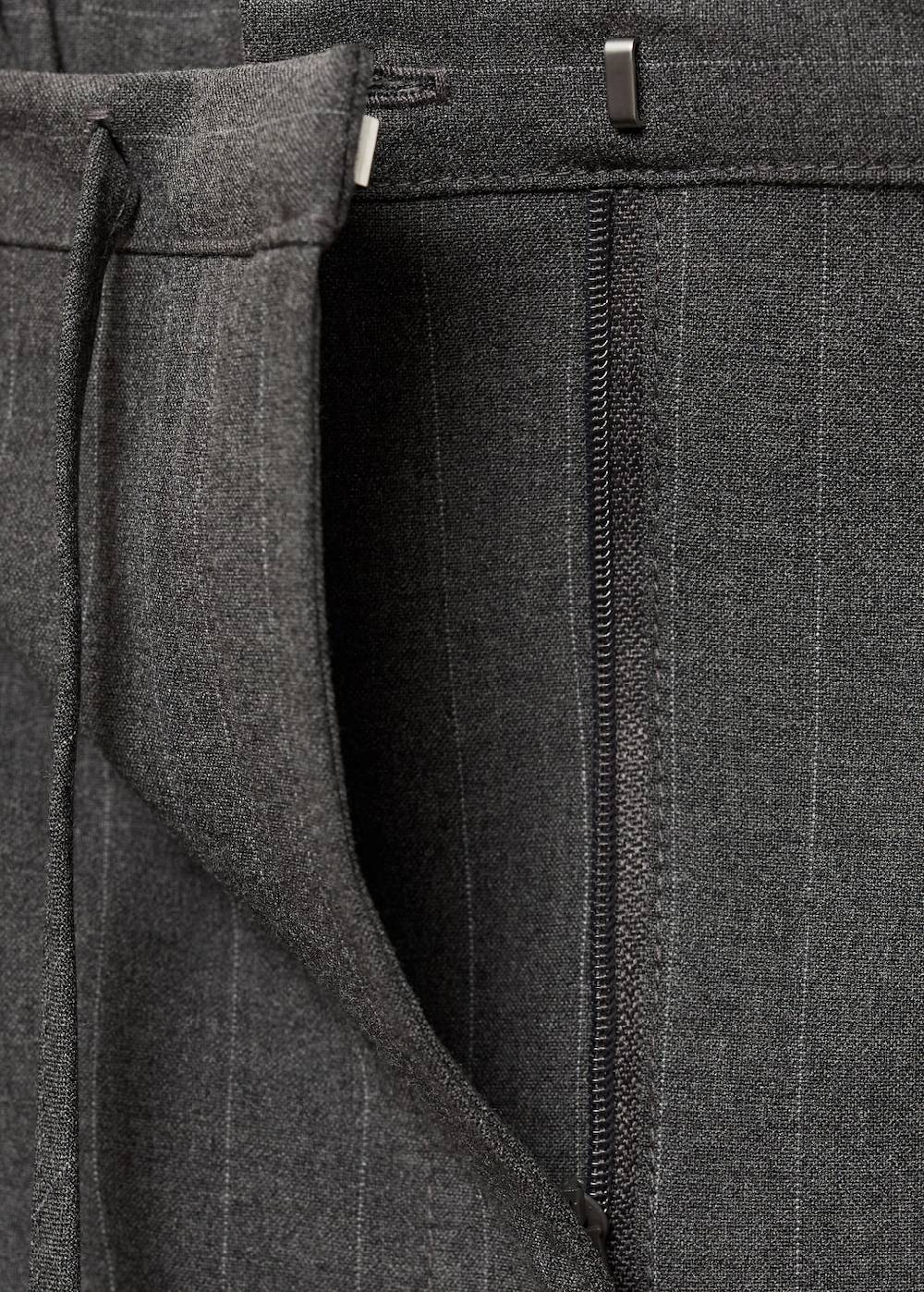 Mango Gerade Nadelstreifenhose Begrenztes Angebot