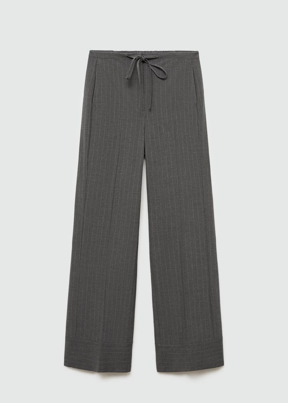 Mango Gerade Nadelstreifenhose Begrenztes Angebot
