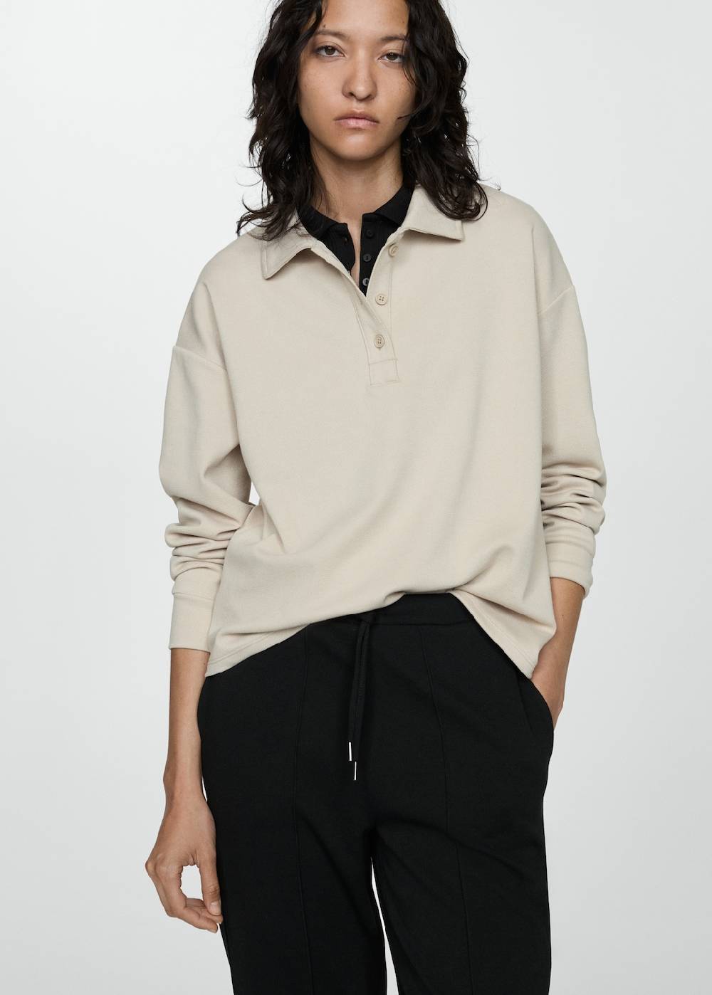 Mango Jogger Pants mit Nähten Online Shopping