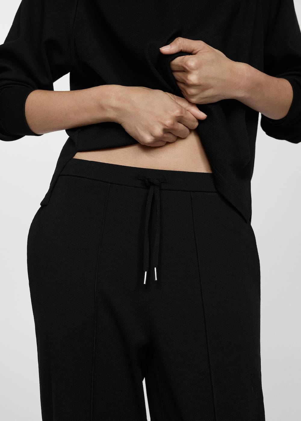Mango Jogger Pants mit Nähten Online Shopping