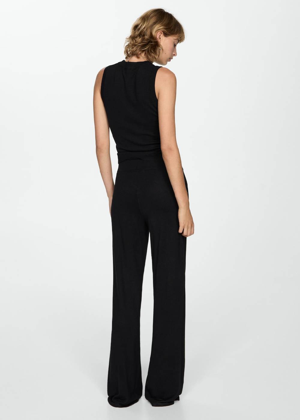 Mango Wideleg-Strickhose Osterangebot