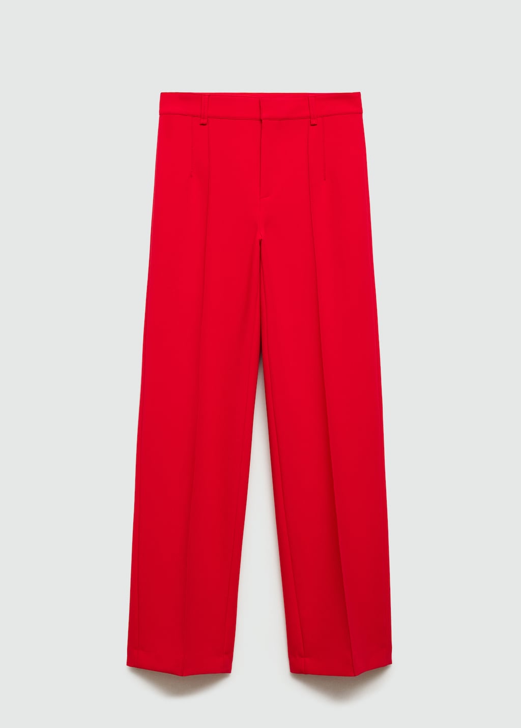 Mango Gerade Hose mit Ziernähten Jubiläumsangebot