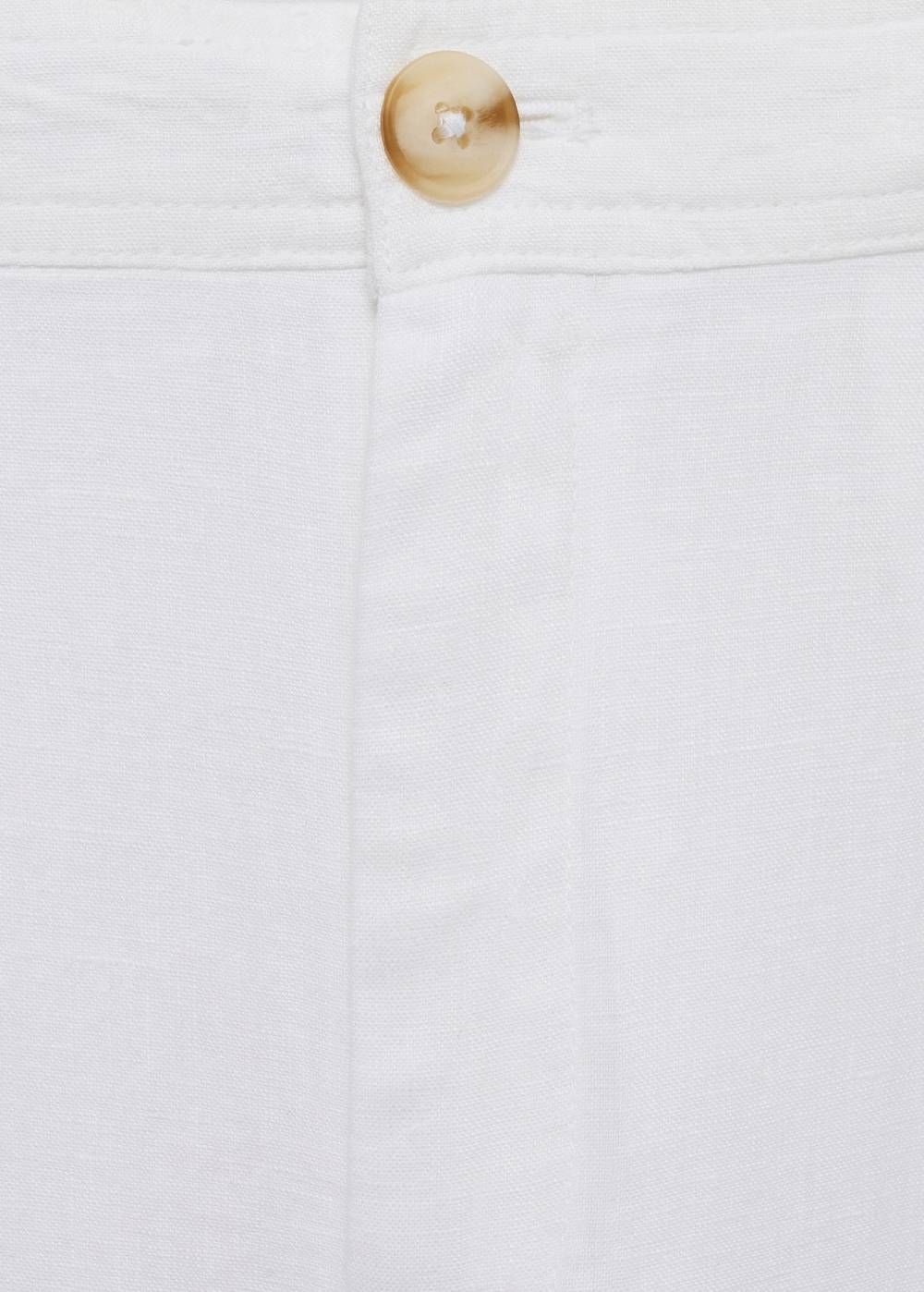 Mango Bundfaltenhose aus 100 % Leinen Zeitlich begrenztes Angebot