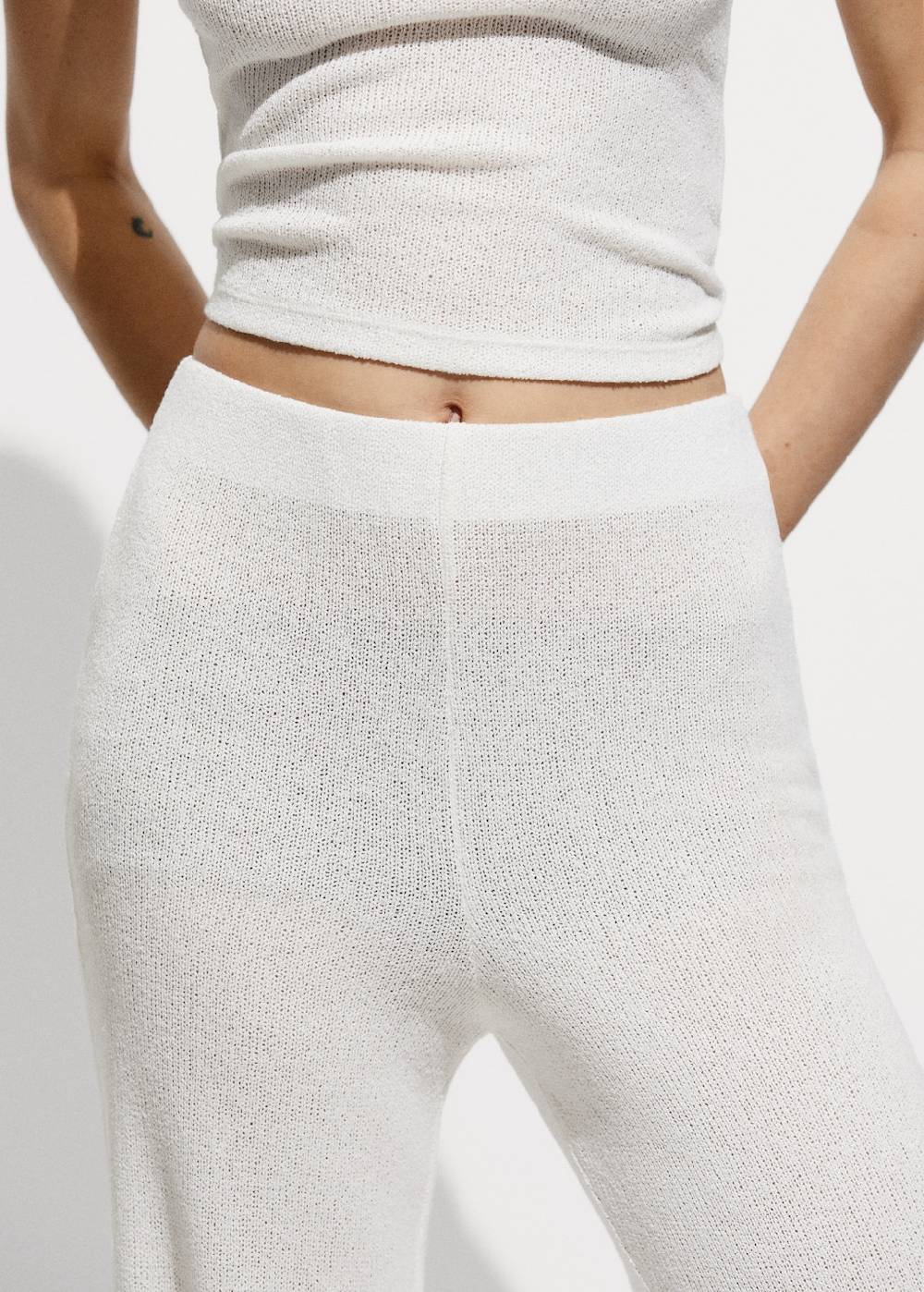 Mango Gerade Strickhose Saisonale Angebote
