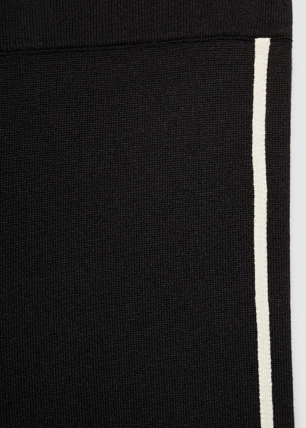 Mango Strickhose mit Kontraststreifen Kauf eins, bekomm eins gratis