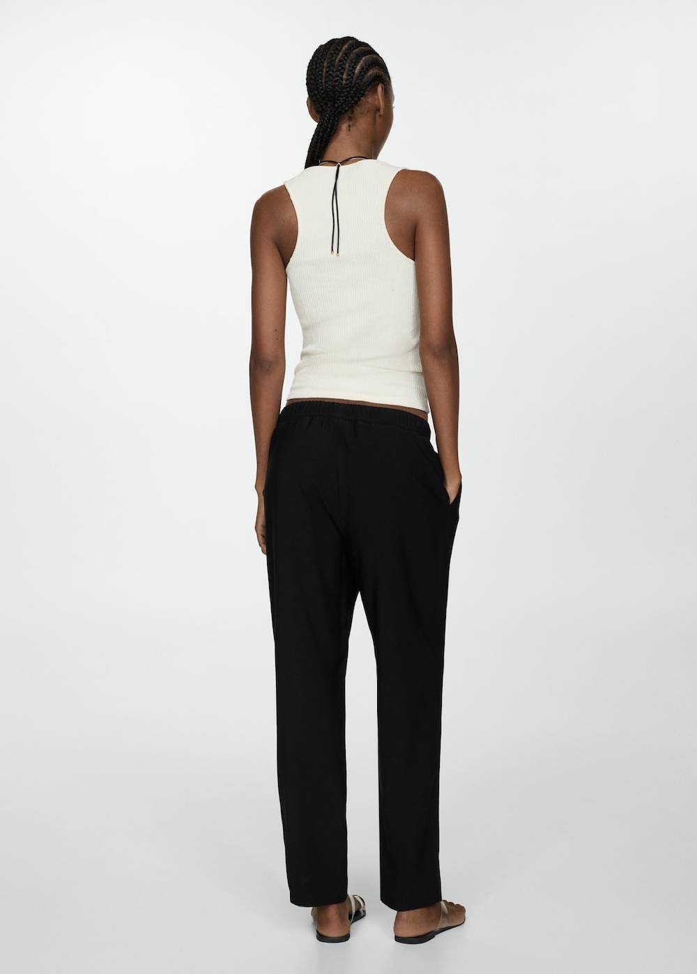 Mango Jogger Pants mit Kordel VIP-Rabatte