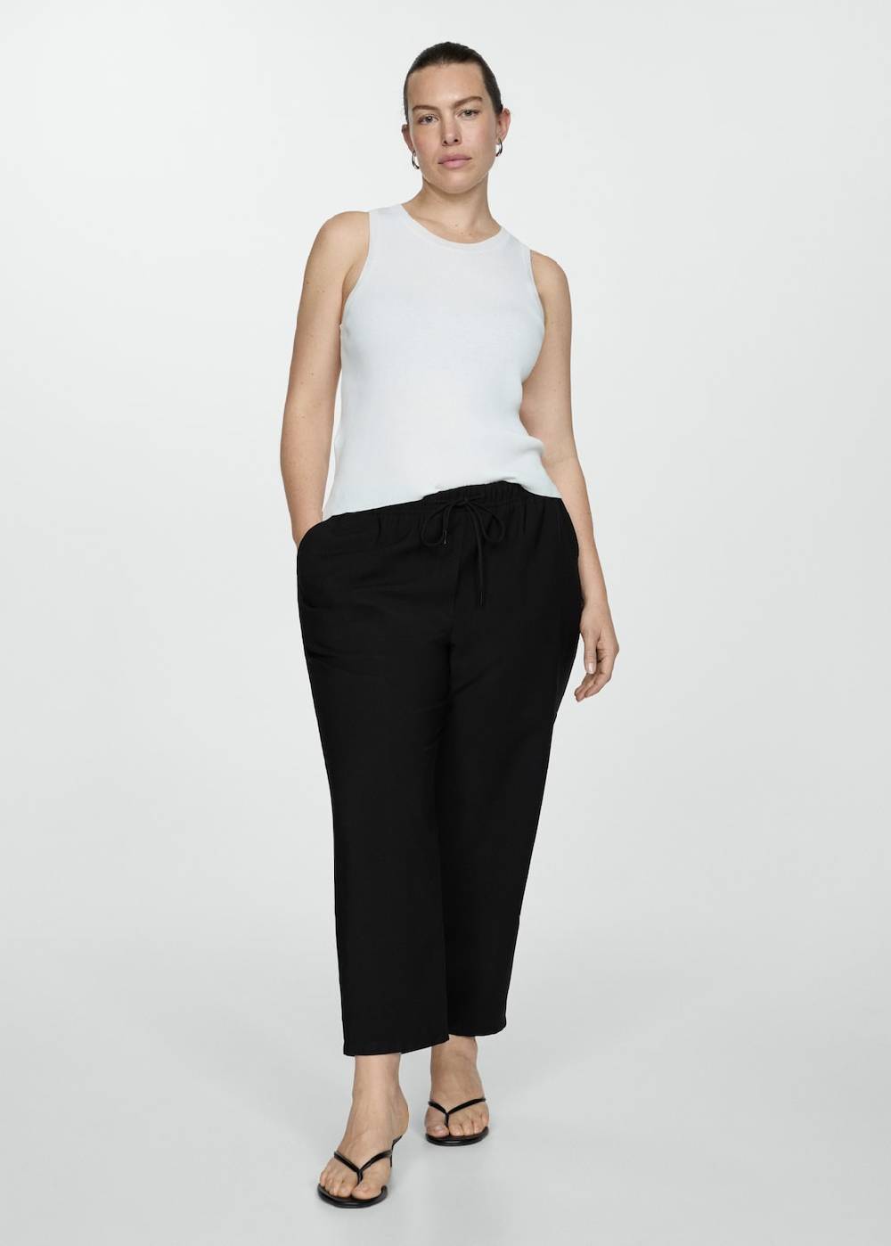Mango Jogger Pants mit Kordel VIP-Rabatte