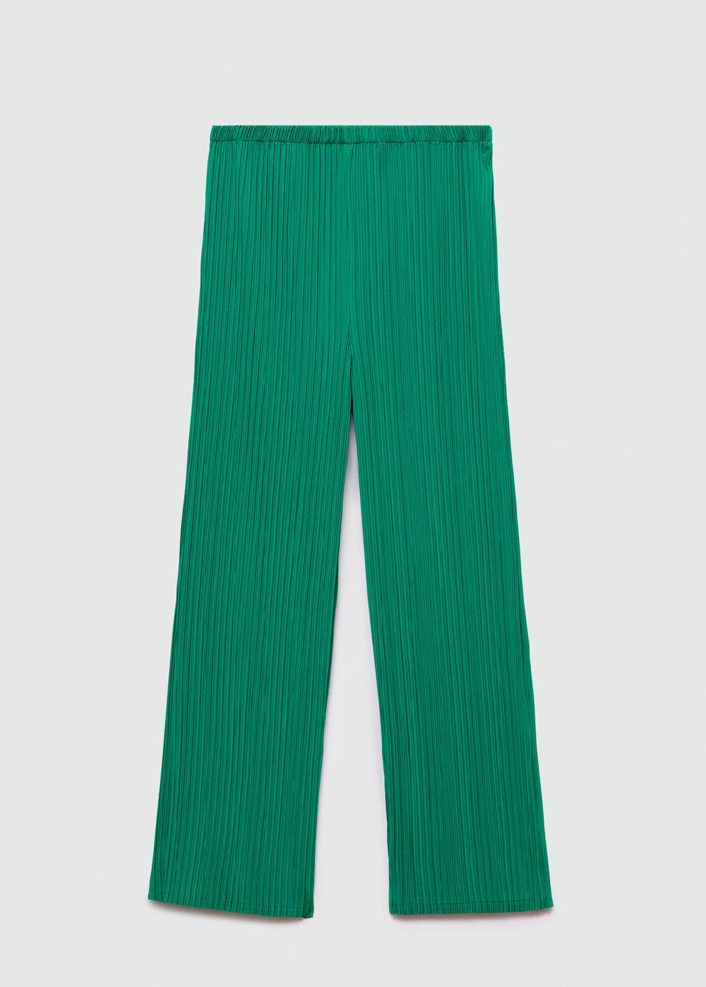 Mango Fließende Plissée-Hose Bis zu 65% Rabatt