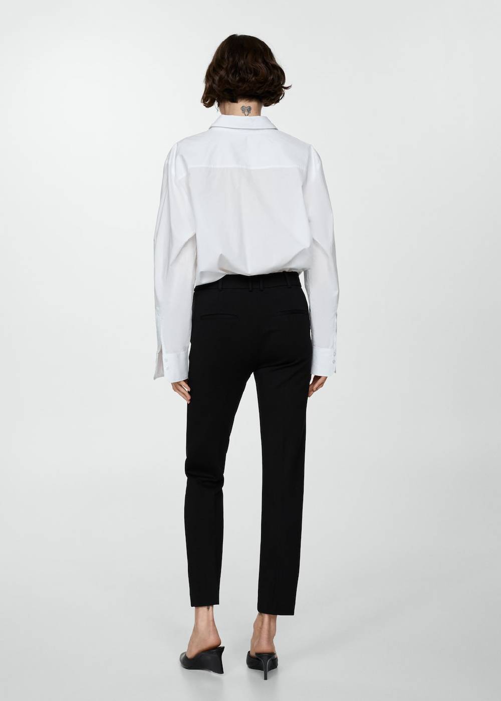 Mango Gerade Hose aus Romanit-Jersey Versandkostenfrei