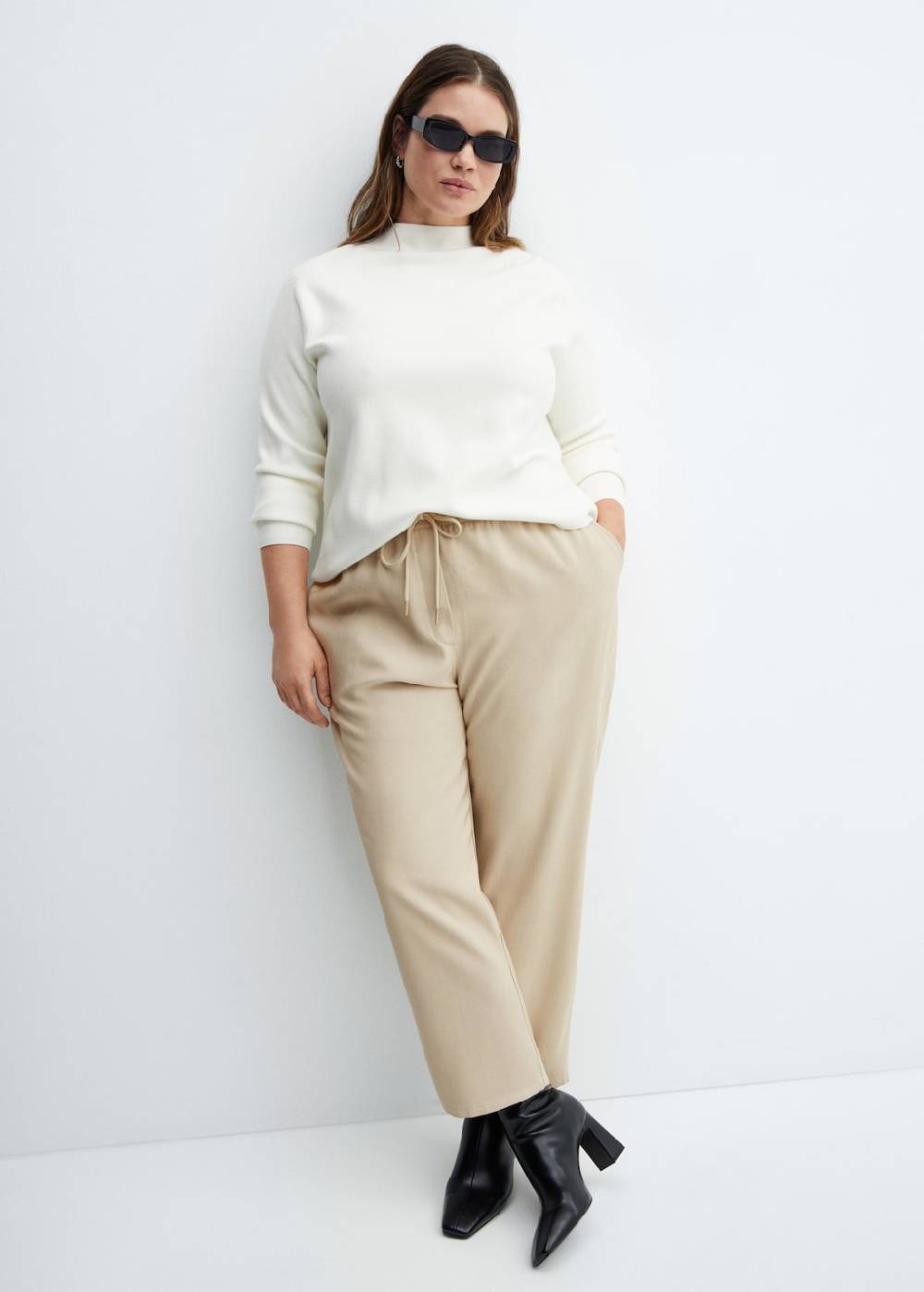 Mango Jogger Pants mit Kordel Weihnachtsangebot