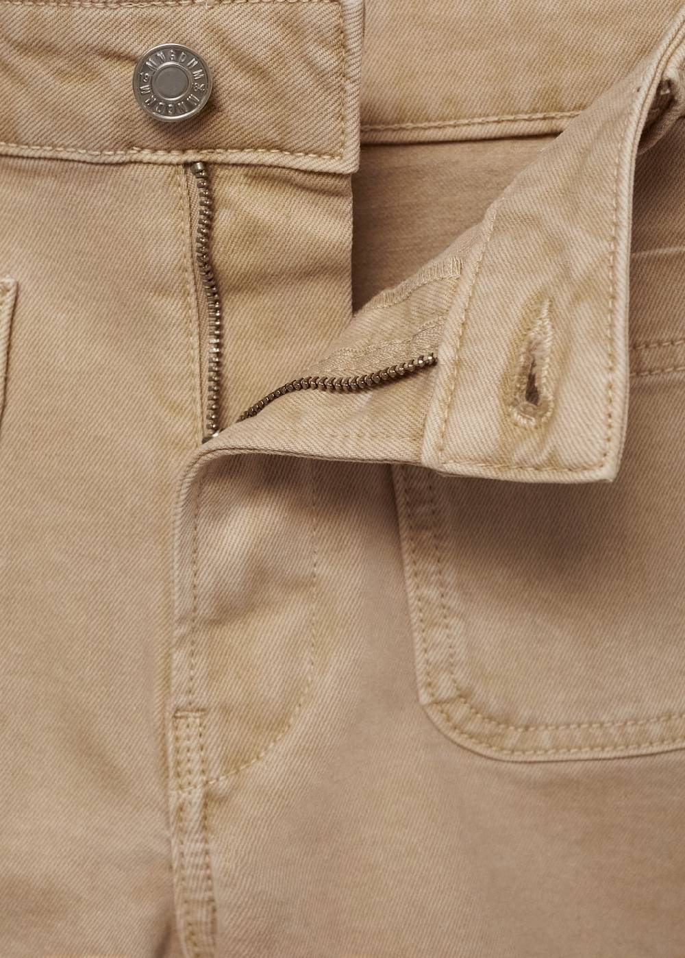 Mango Jeans-Shorts mit Taschen Räumungsverkauf
