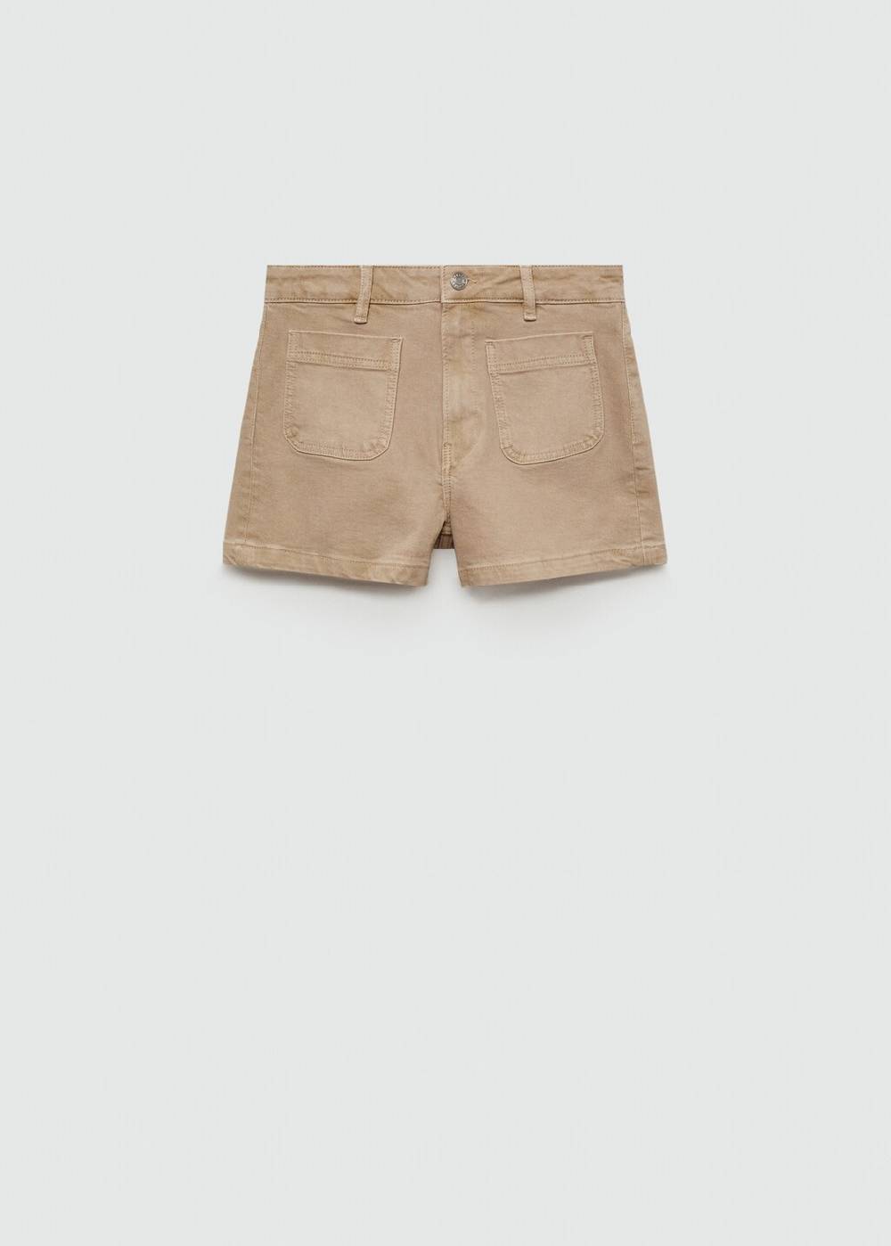 Mango Jeans-Shorts mit Taschen Räumungsverkauf