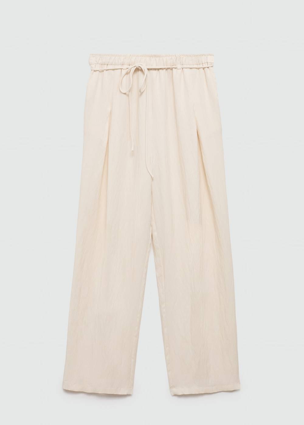 Mango Gerade Lyocell-Hose Letzter Tag