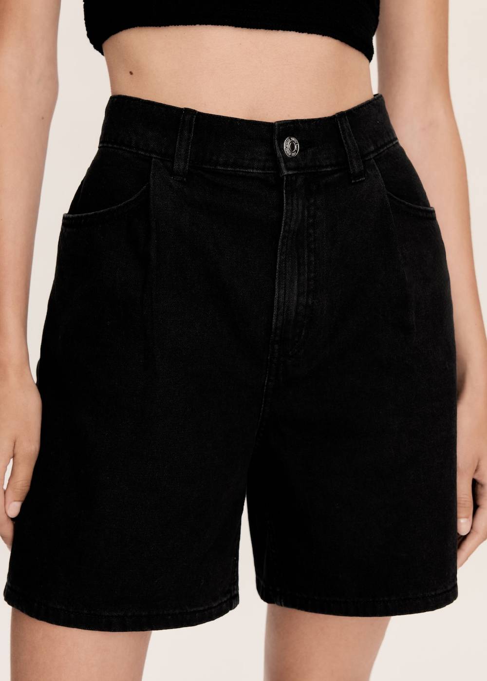 Mango Gerade Jeans-Shorts Bis zu 55% Rabatt