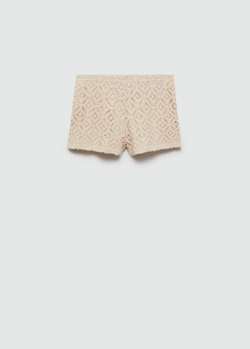 Mango Gerade Shorts im Häkel-Style Black Friday Preise