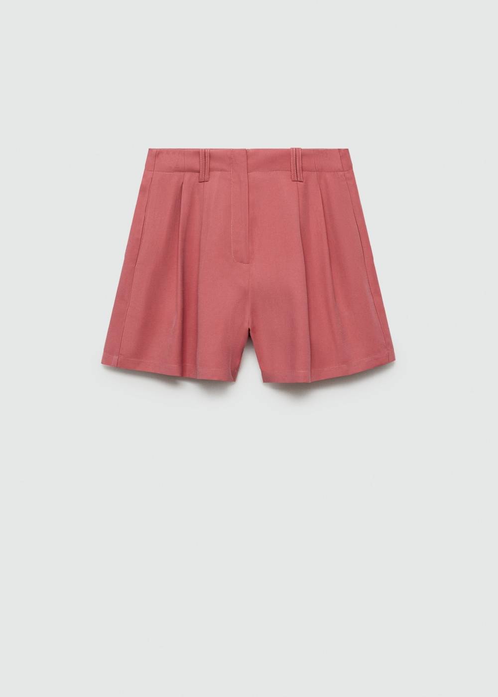 Mango Bundfaltenshorts mit mittlerer Bundhöhe Großer Ausverkauf