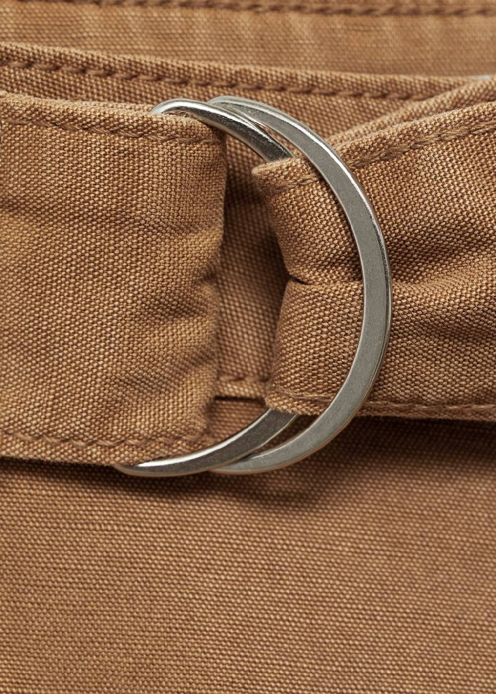 Mango Wideleg-Hose aus Lyocell Flash Sale
