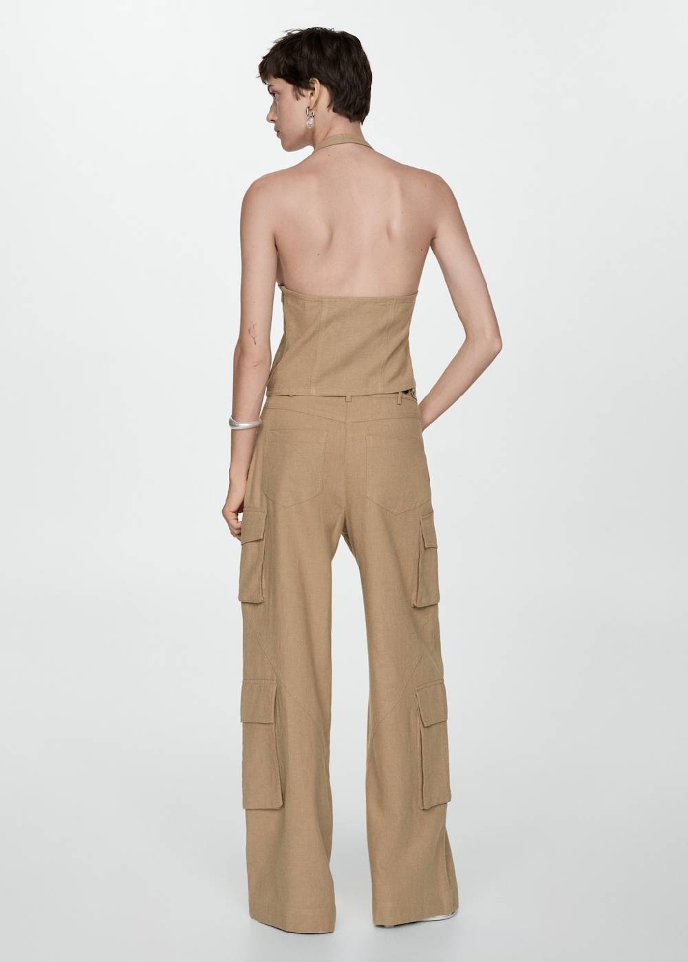 Mango Cargohose aus Baumwolle Kauf eins, bekomm eins gratis