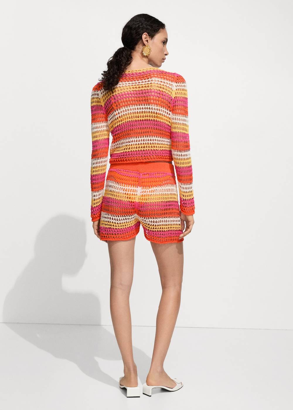 Mango Kombiniertes Häkel-Shorts Super Sparpreis
