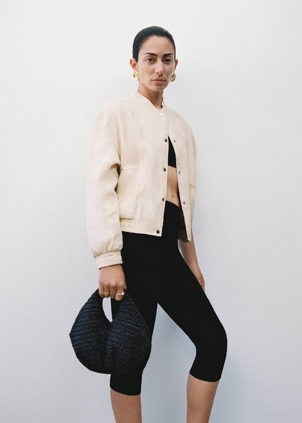 Mango Capri-Leggings Kostenlose Rückgabe