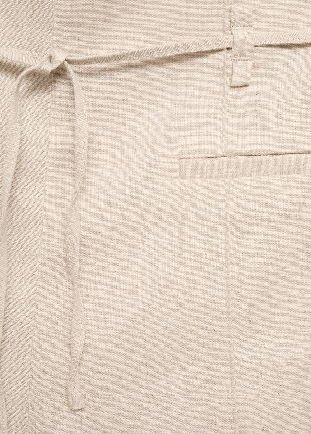 Mango Leinenshorts mit Schleife Begrenzte Freigabe